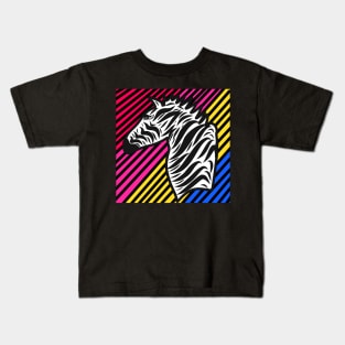 The zebra Kids T-Shirt